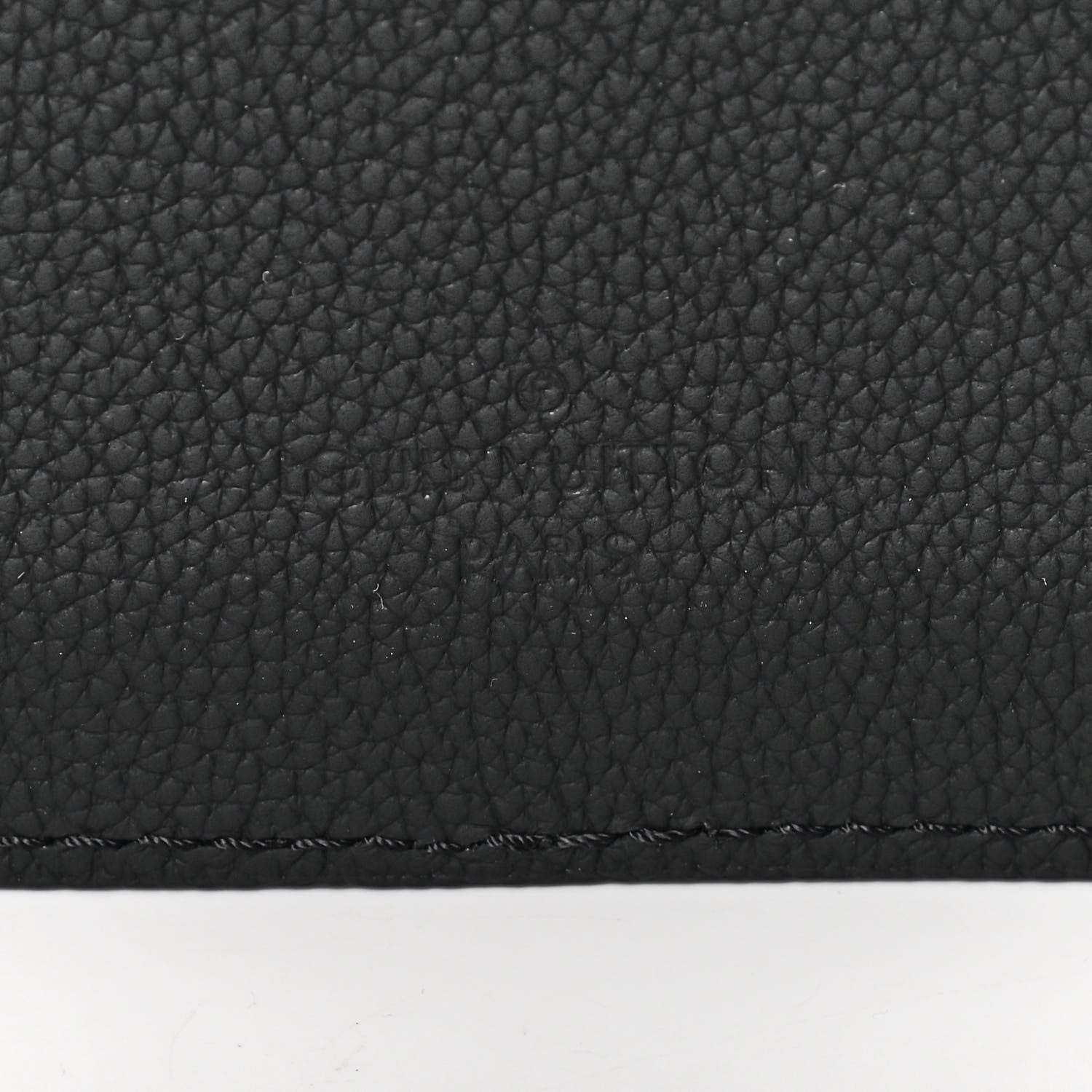 Louis Vuitton Grained Calfskin Aerogram Slingbag Black 13 of 13