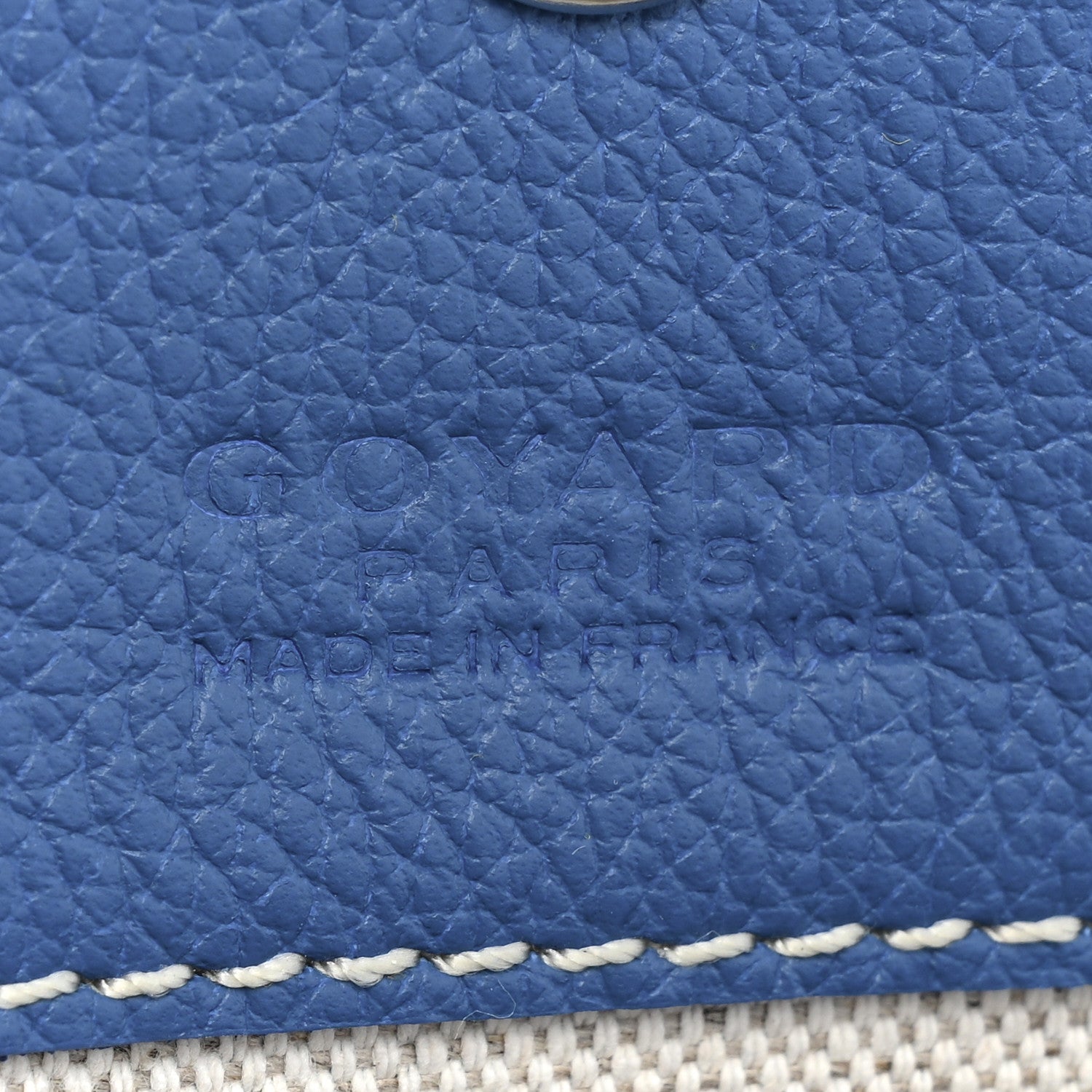 Goyard Goyardine Pouch Sky Blue 7 of 9