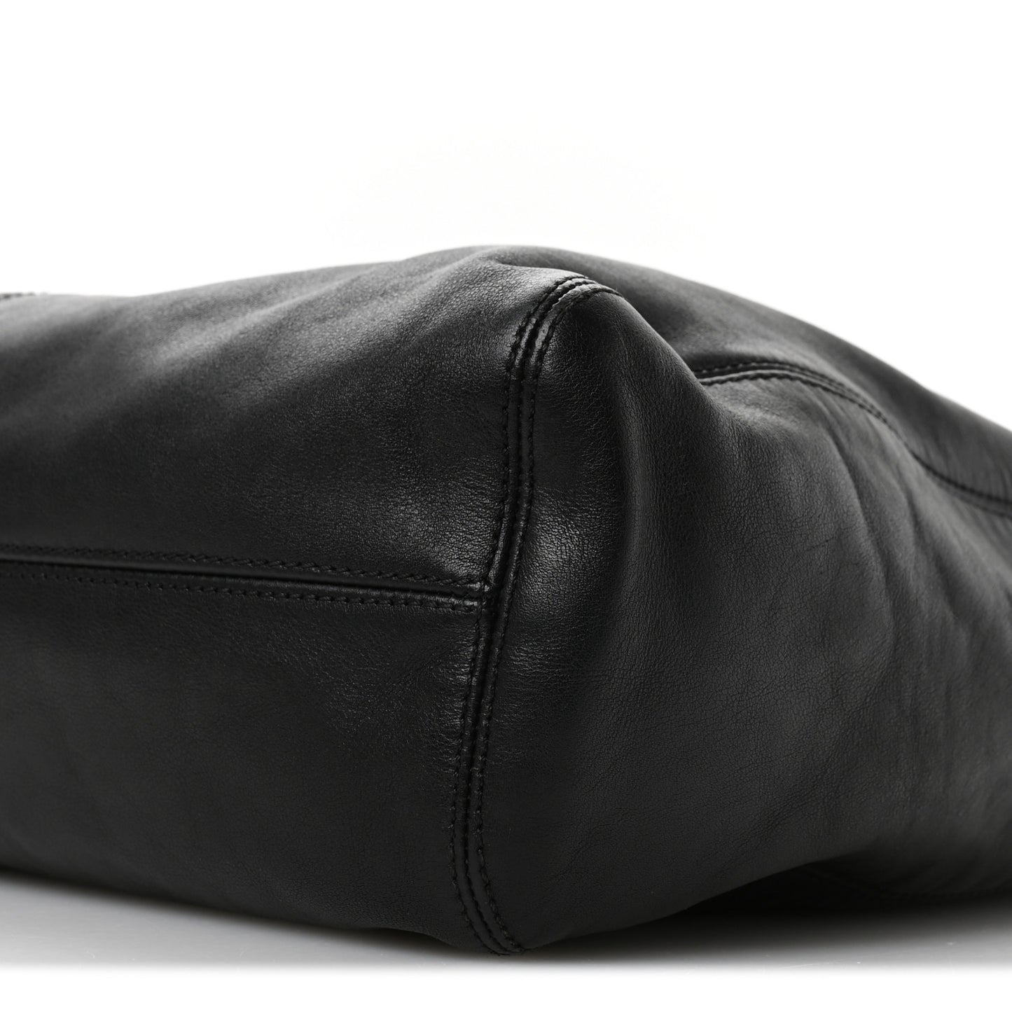 Calfskin CC Hobo Black