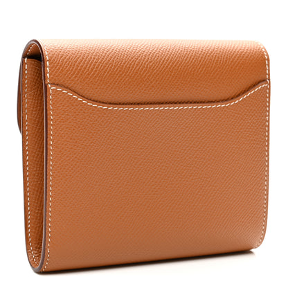Hermes Epsom Constance Short Wallet Gold 3 of 8