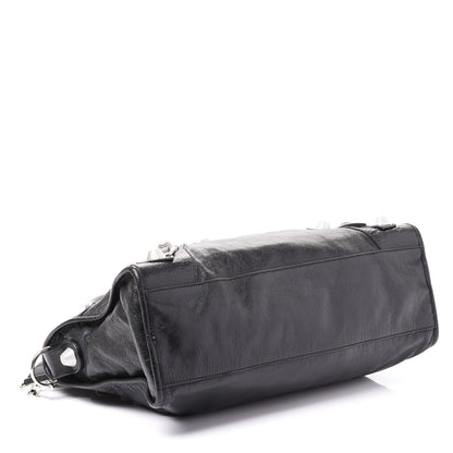 Balenciaga Agneau Giant 21 Silver Hardware City Black 3 of 9