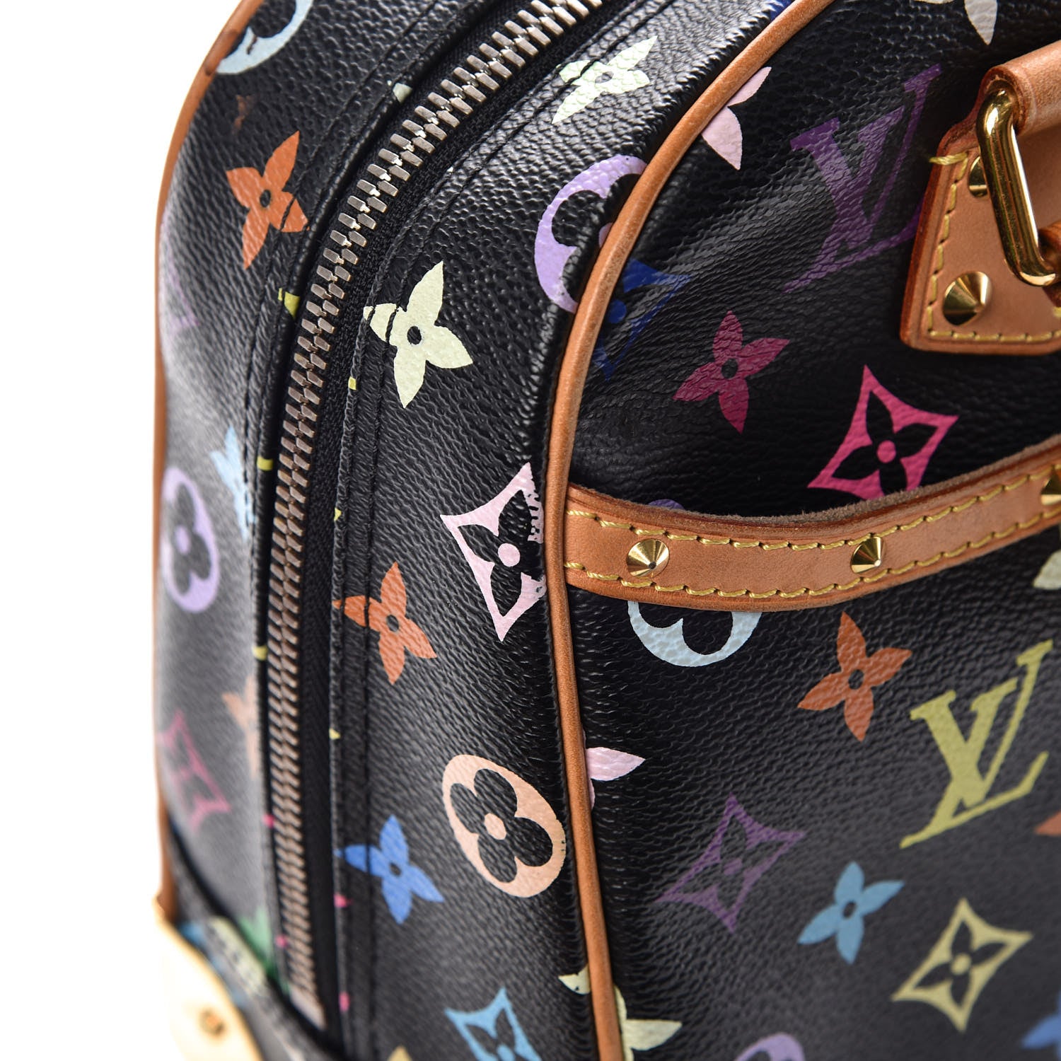 Louis Vuitton Monogram Multicolor Trouville Black 16 of 18