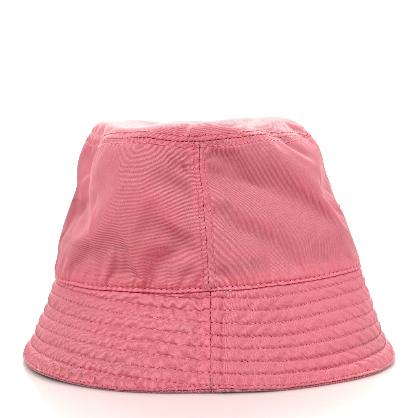 Re-Nylon Metal Triangle Logo Womens Bucket Hat S Rosa