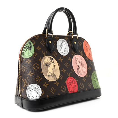 Louis Vuitton X FORNASETTI Monogram Cameo Alma PM 3 of 9