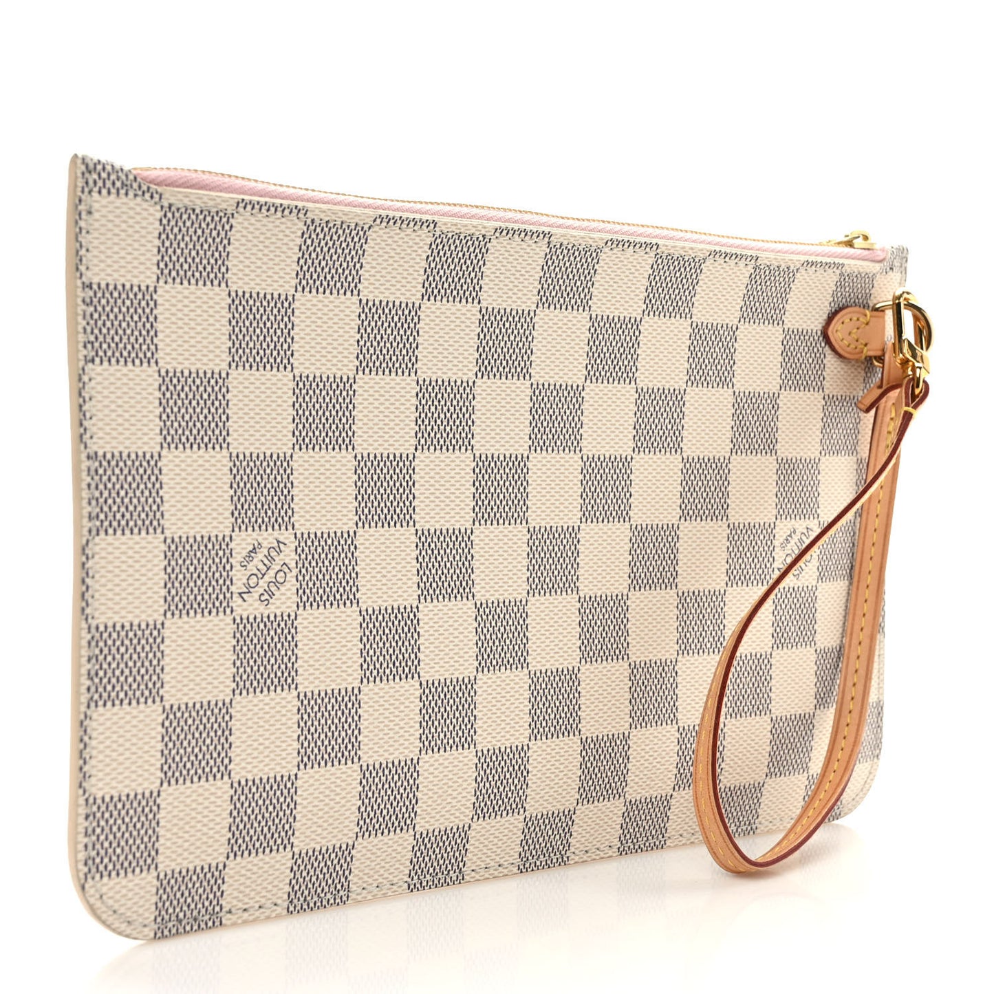 Damier Azur Neverfull MM GM Pochette Rose Ballerine