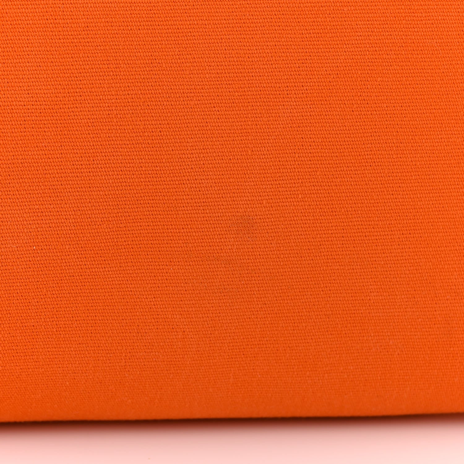 Hermes Vache Hunter Toile Herbag Zip 39 MM Orange Natural 12 of 12