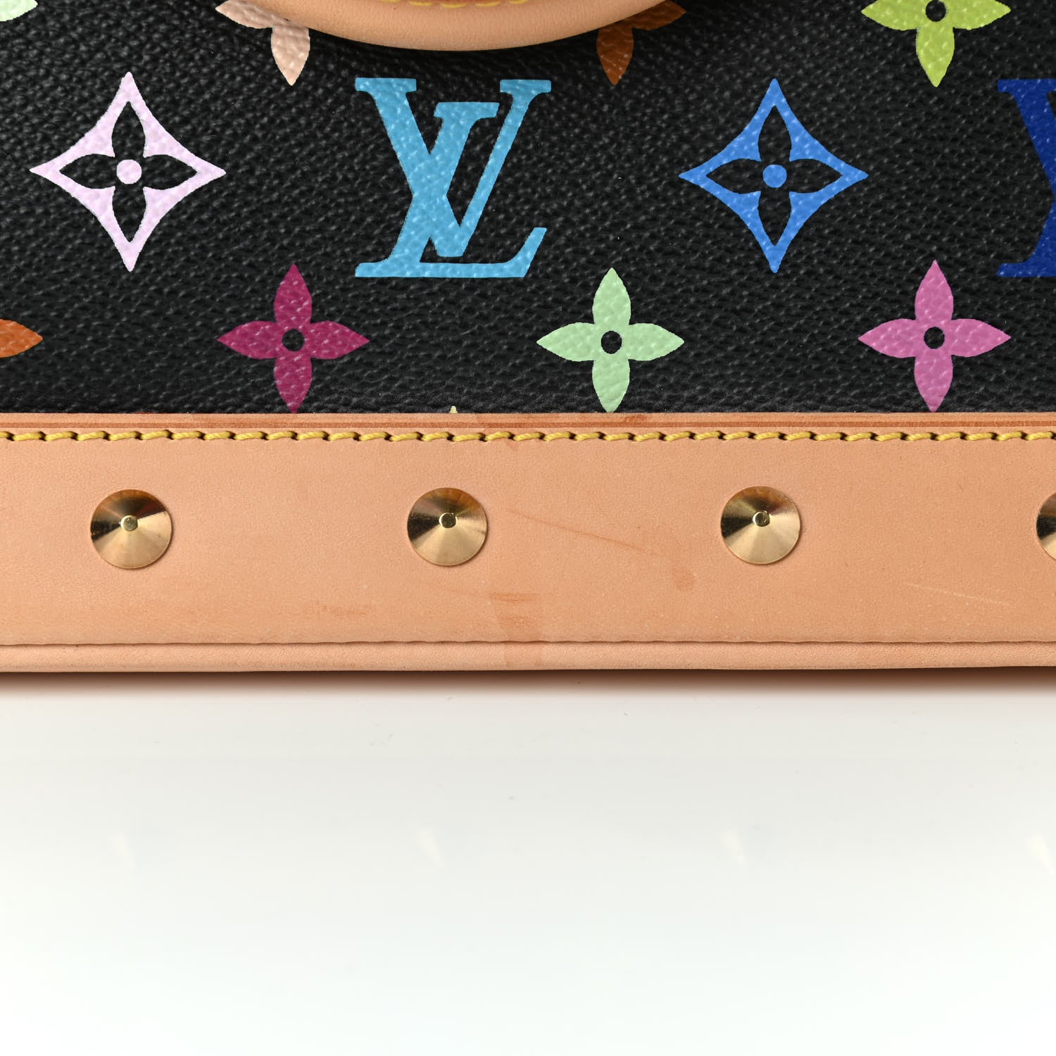 Louis Vuitton Monogram Multicolor Alma Black 5 of 7