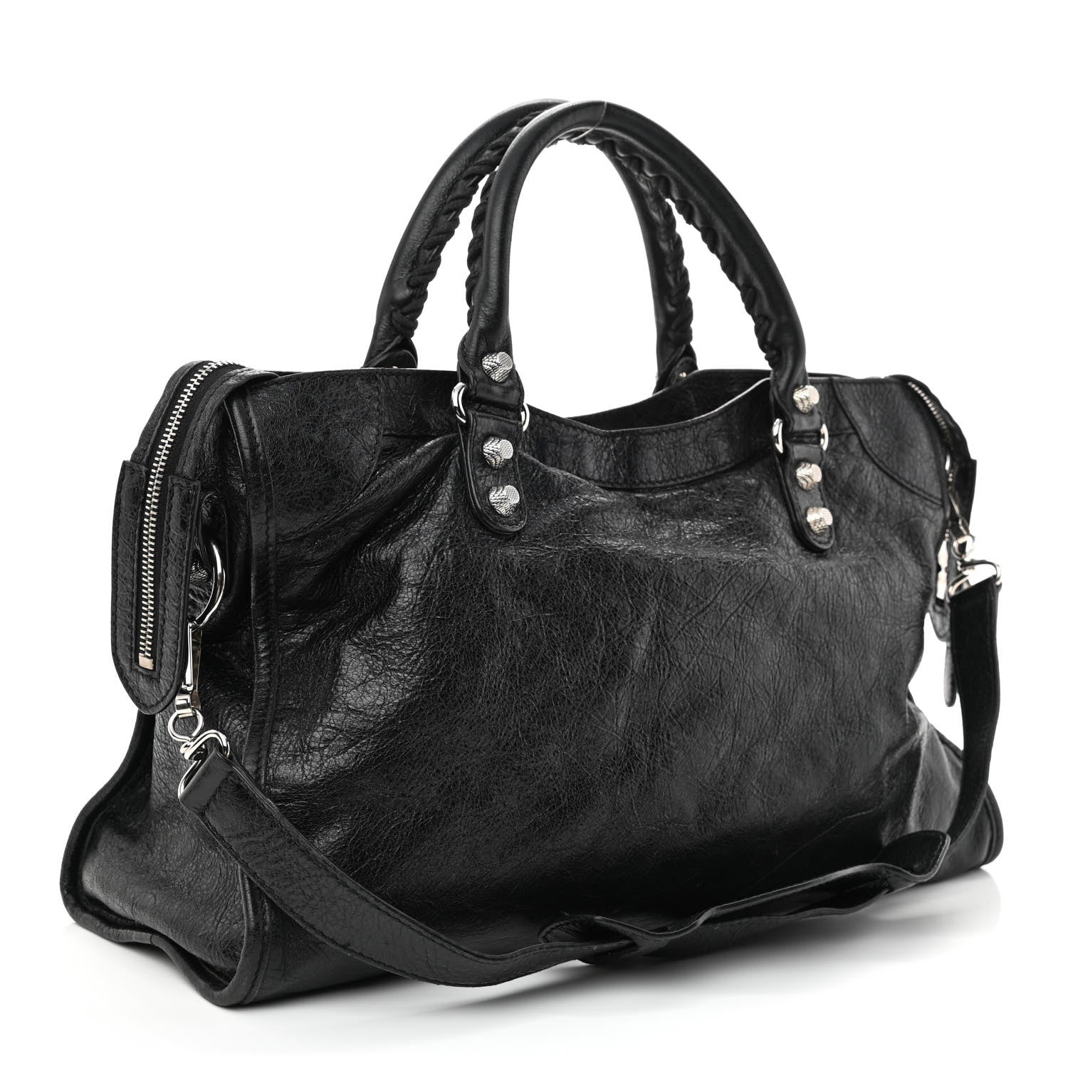 Balenciaga Agneau Giant 12 Silver Hardware City Black 4 of 13