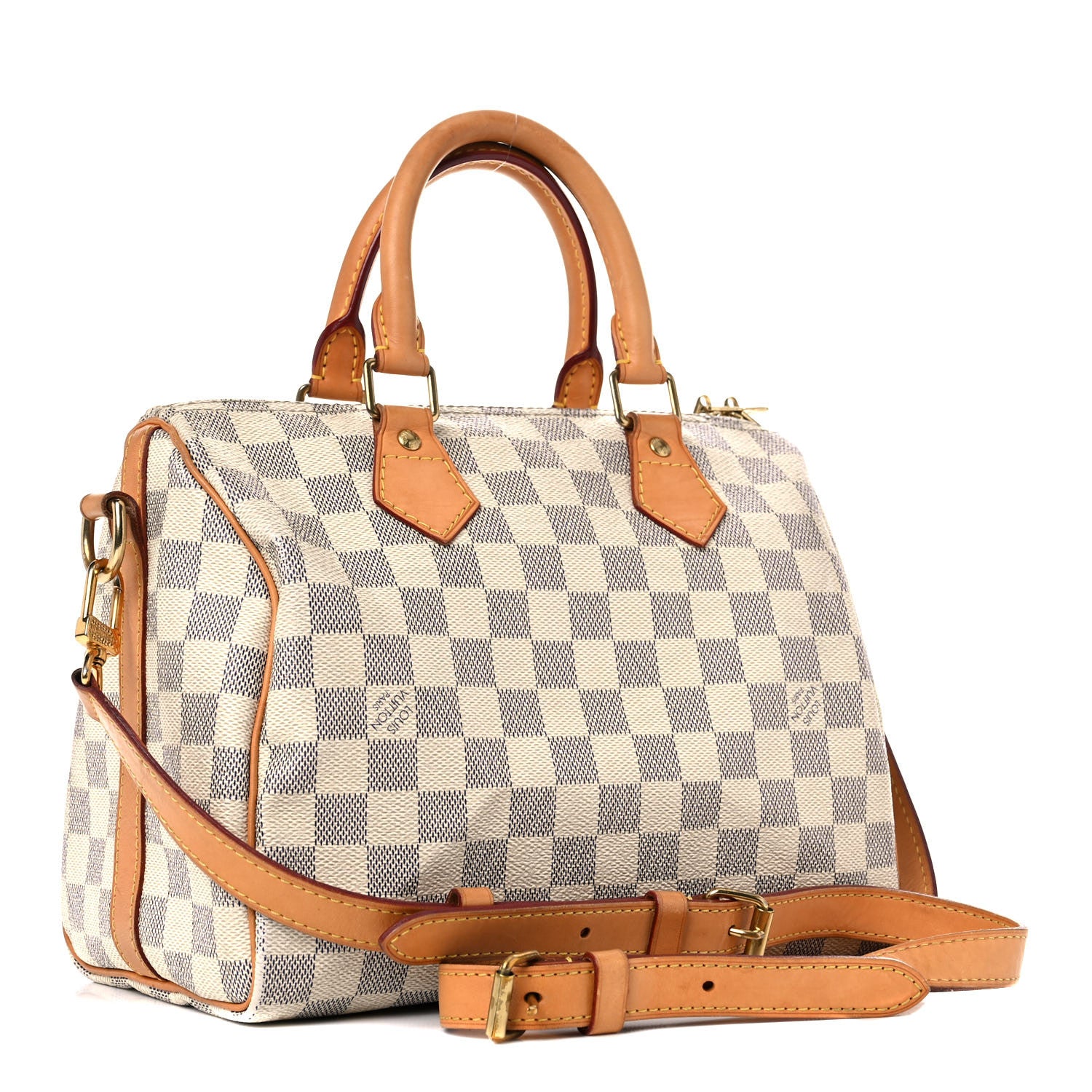 Louis Vuitton Damier Azur Speedy Bandouliere 25 2 of 31