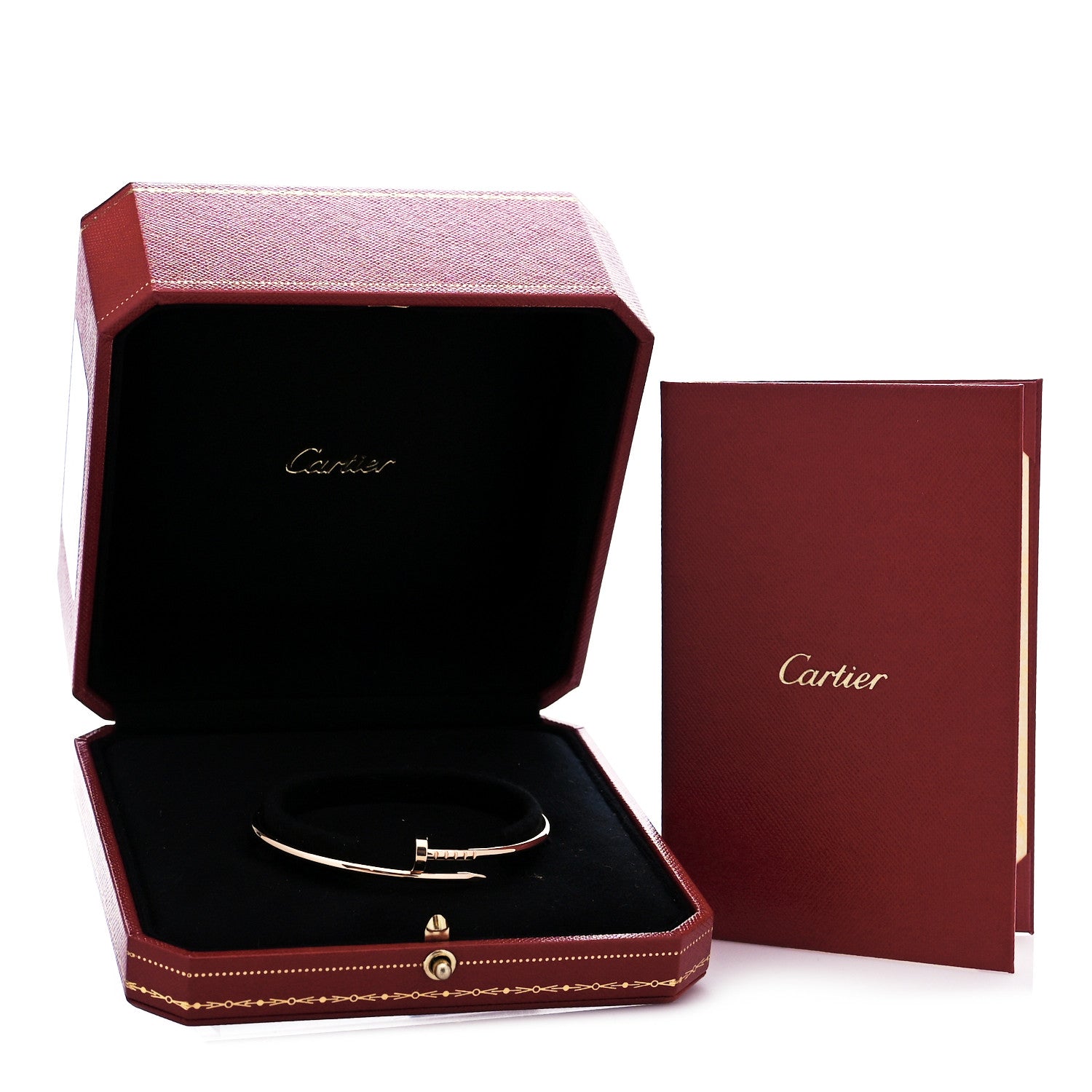 Cartier 18K Pink Gold Small Juste Un Clou Bracelet 17 4 of 4