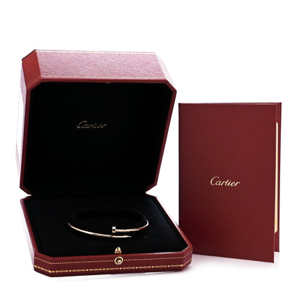 Cartier 18K Pink Gold Small Juste Un Clou Bracelet 17 4 of 4