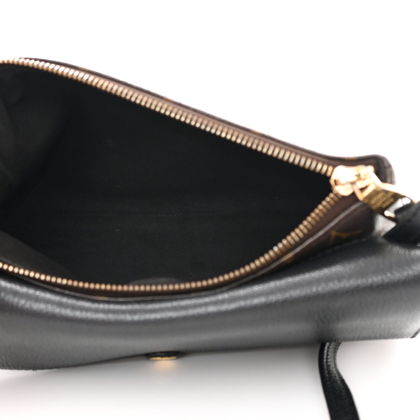 Monogram Twice Pochette Black