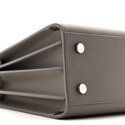 Saint Laurent Grained Calfskin Baby Sac De Jour Fog 9 of 13