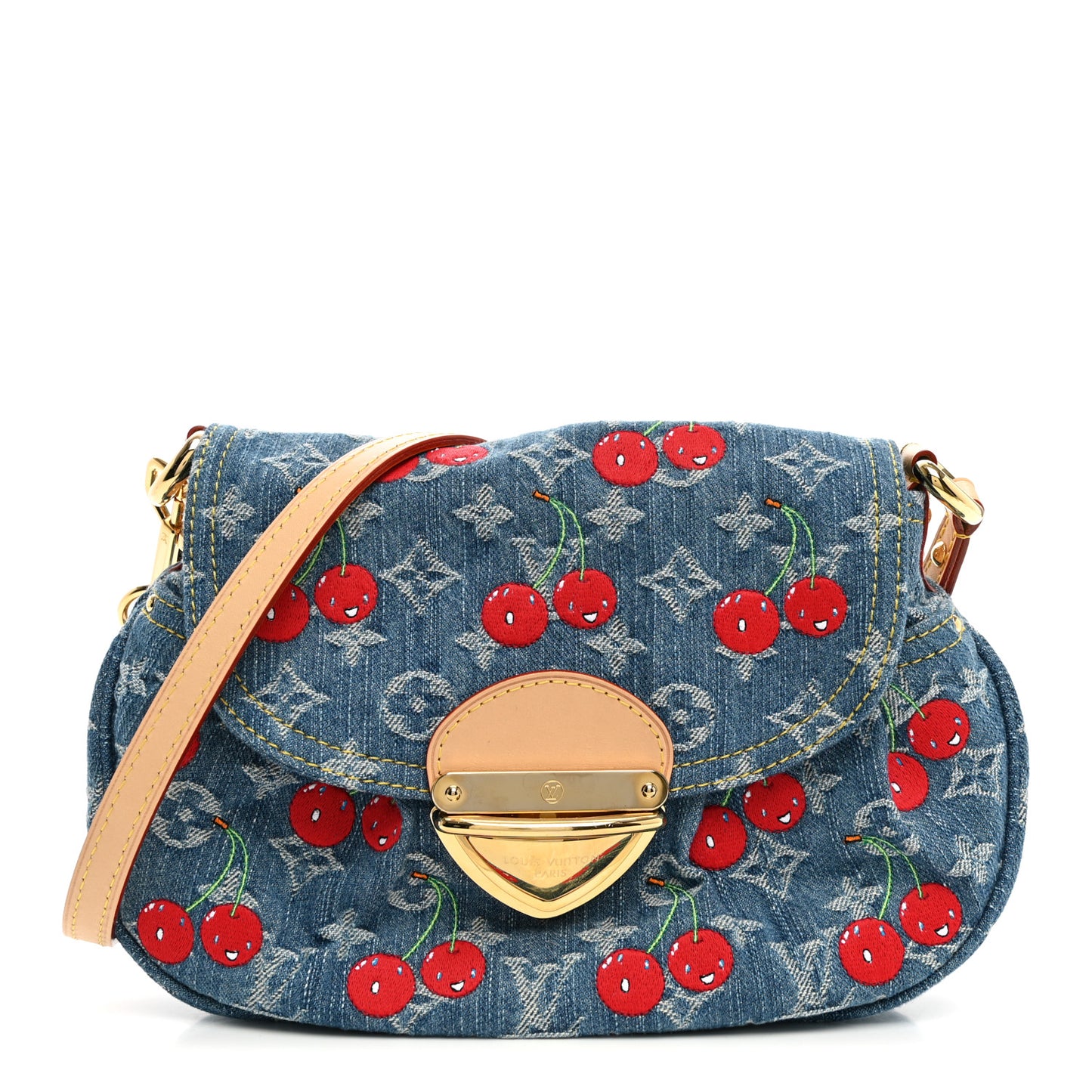 LV X TM Monogram Denim Cerises Sunset