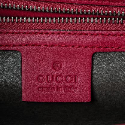 Gucci Moon Calfskin Medium Interlocking G Shoulder Bag Petunia 6 of 7