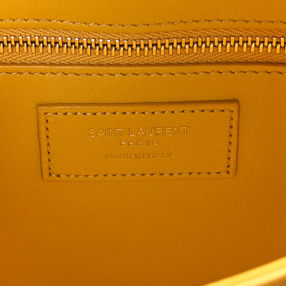 Saint Laurent Eelskin Le 5 A 7 Hobo Mimosa Yellow 6 of 8