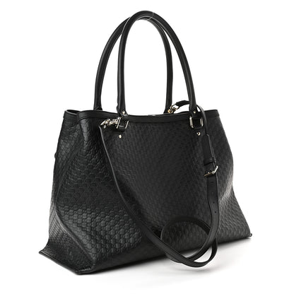 Gucci Soft Microguccissima Large Tote Black 3 of 9