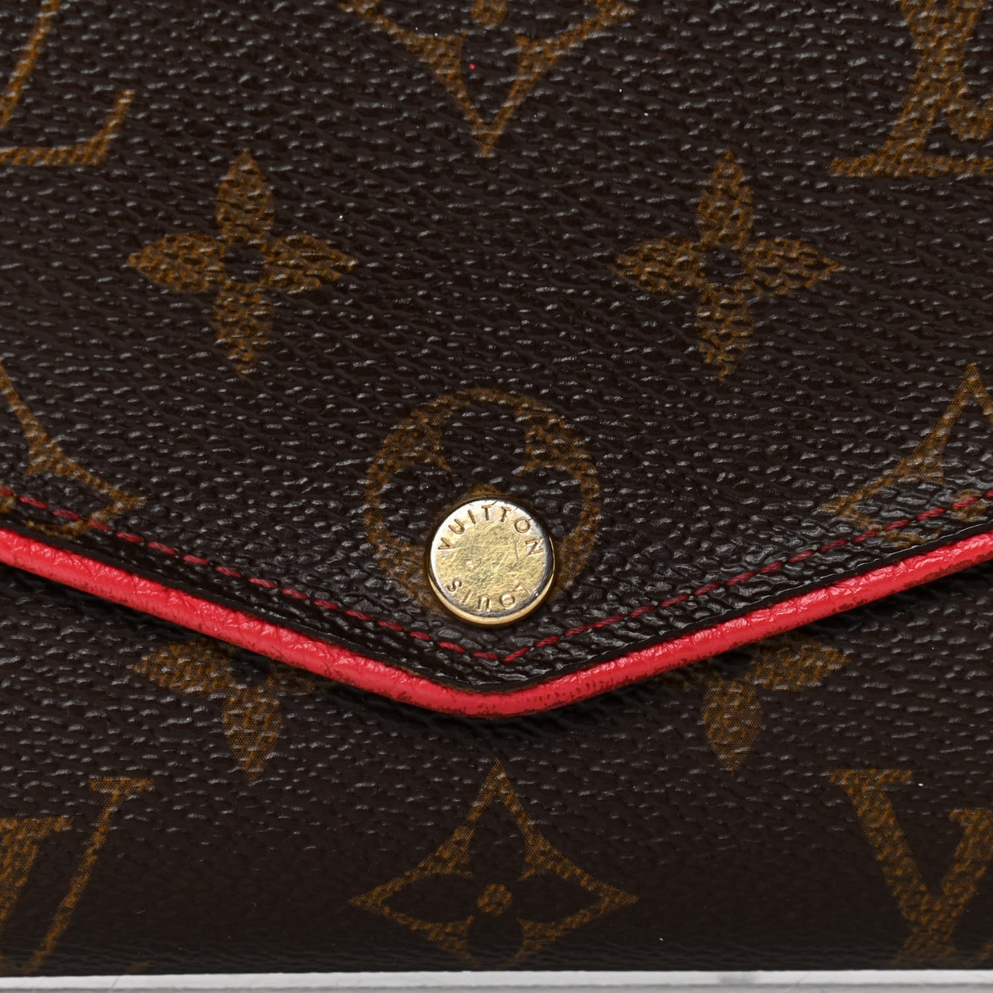 Monogram Sarah Retiro Wallet Cherry