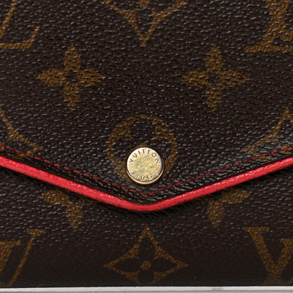 Louis Vuitton Monogram Sarah Retiro Wallet Cherry 5 of 7
