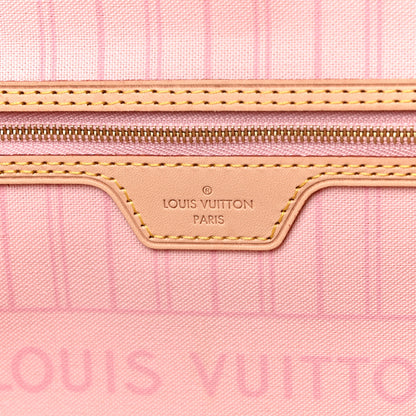 Louis Vuitton Damier Azur Neo Neverfull GM Rose Ballerine 6 of 11