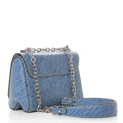 Louis Vuitton Epi Twist Shoulder Bag PM Denim Light 3 of 12