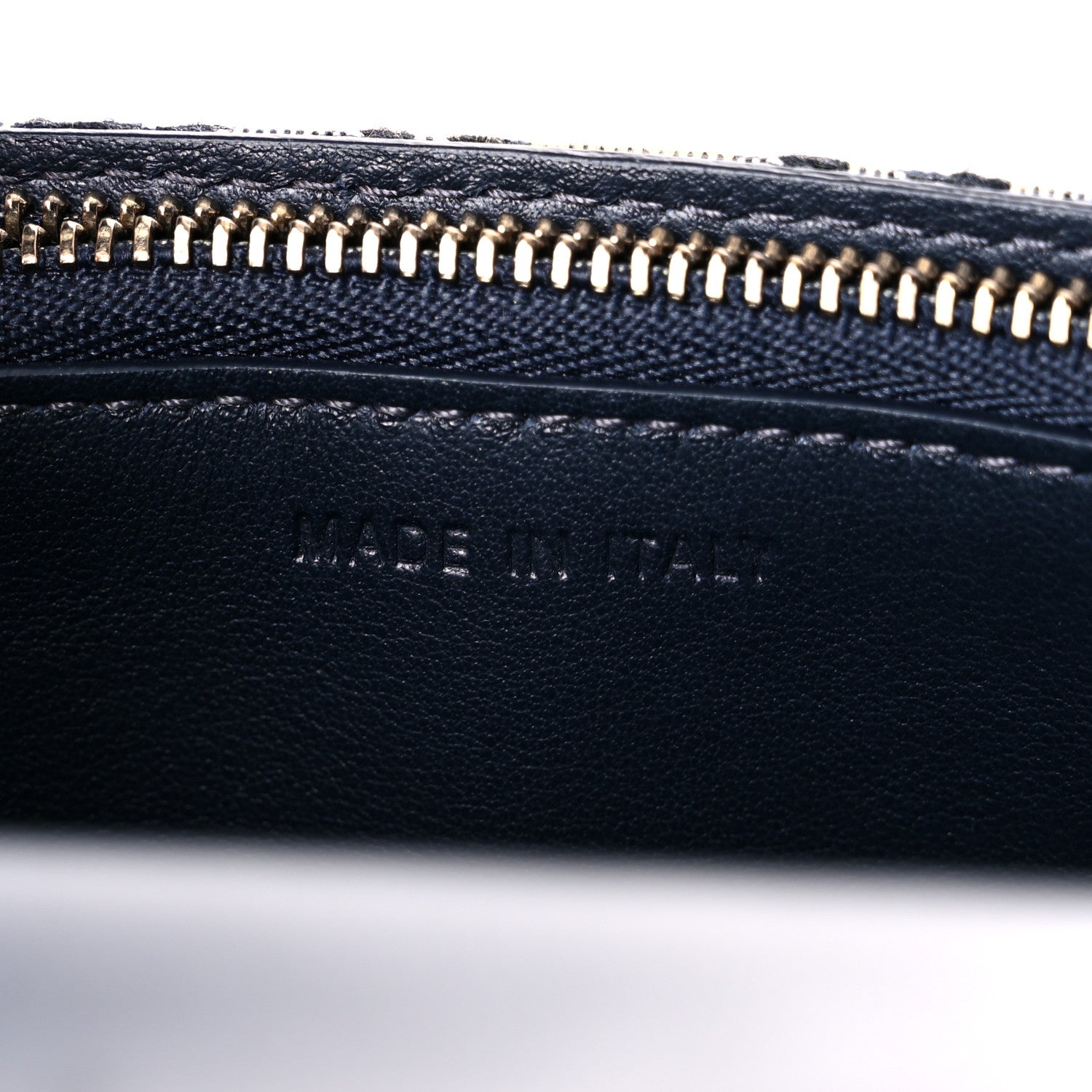 Christian Dior Oblique Saddle Belt Bag Blue 7 of 17