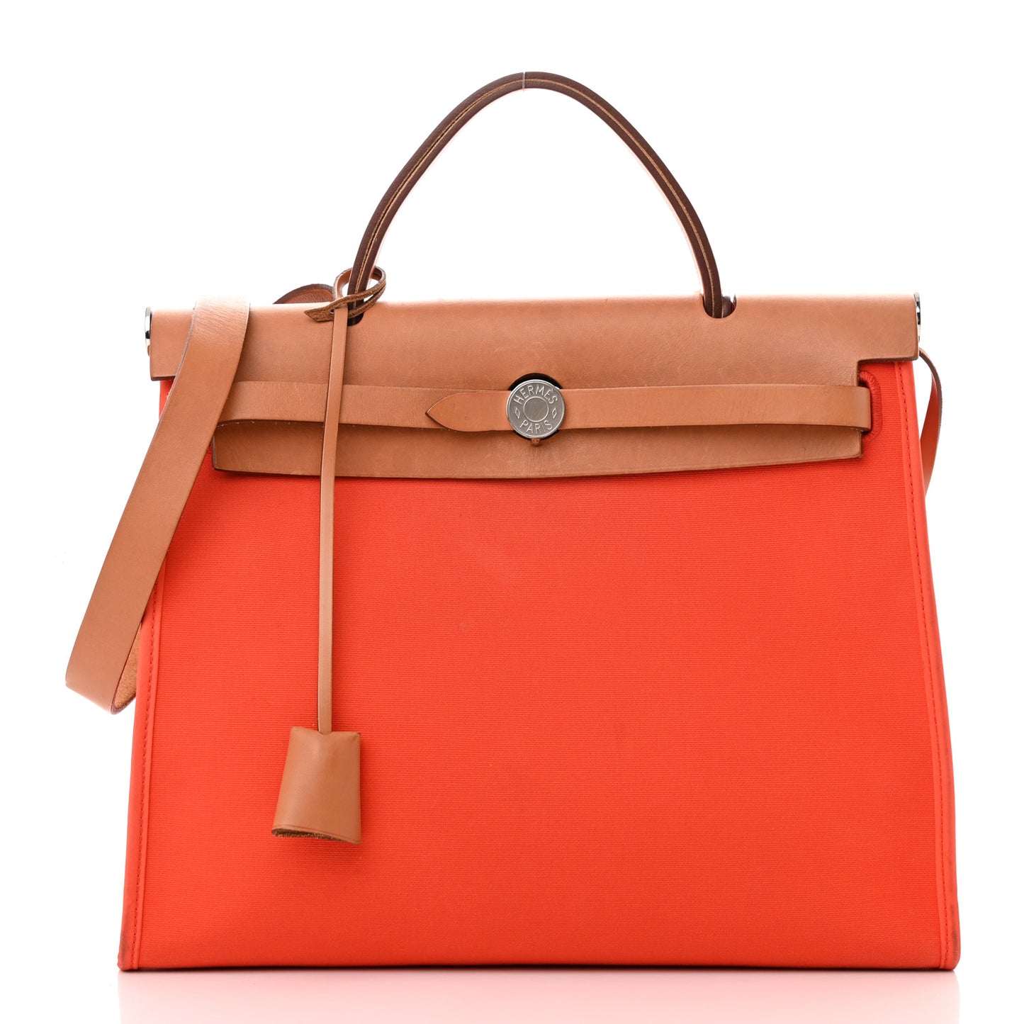 Toile Vache Hunter Herbag Zip 31 PM Orange Natural