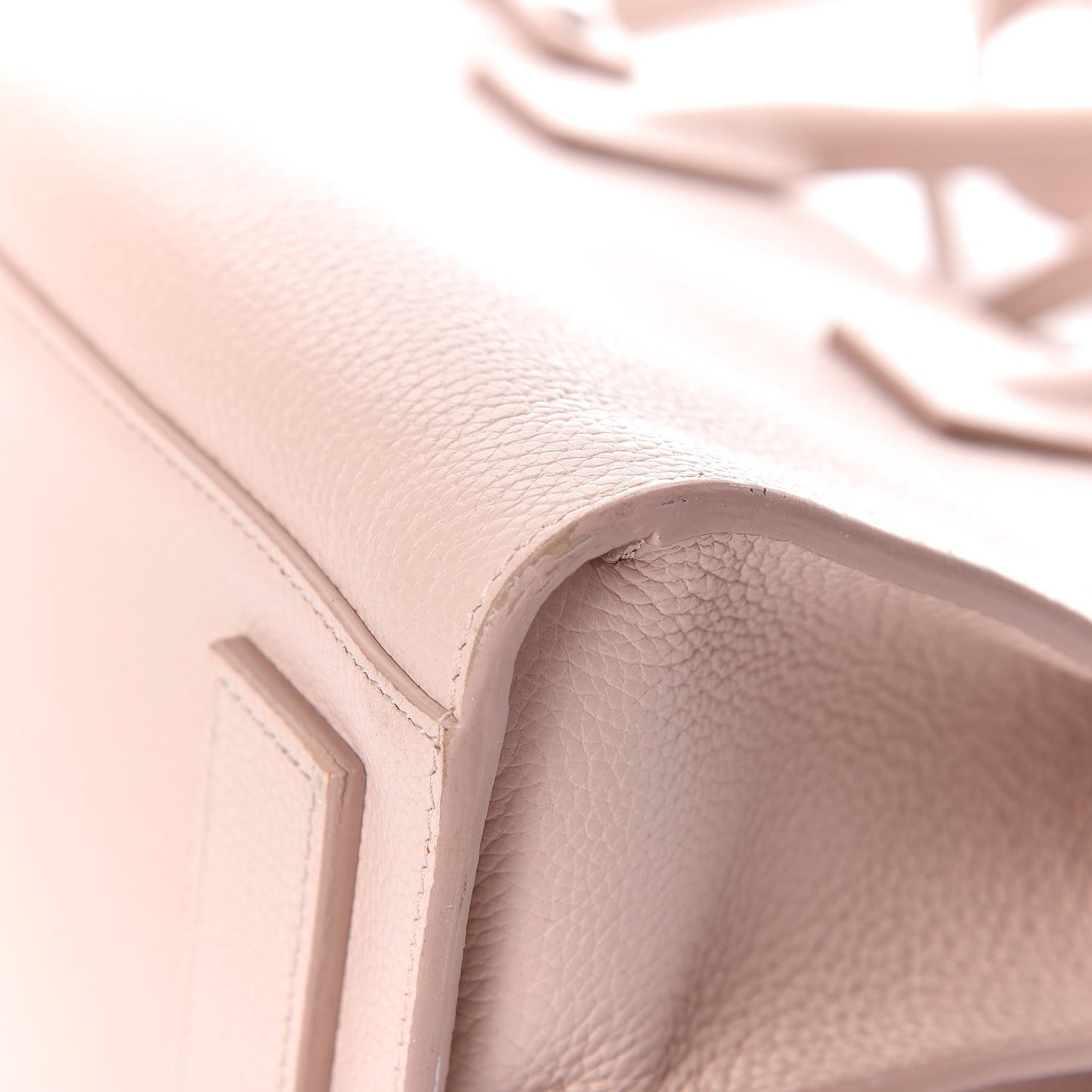 Grained Calfskin Baby Sac De Jour Souple Rose