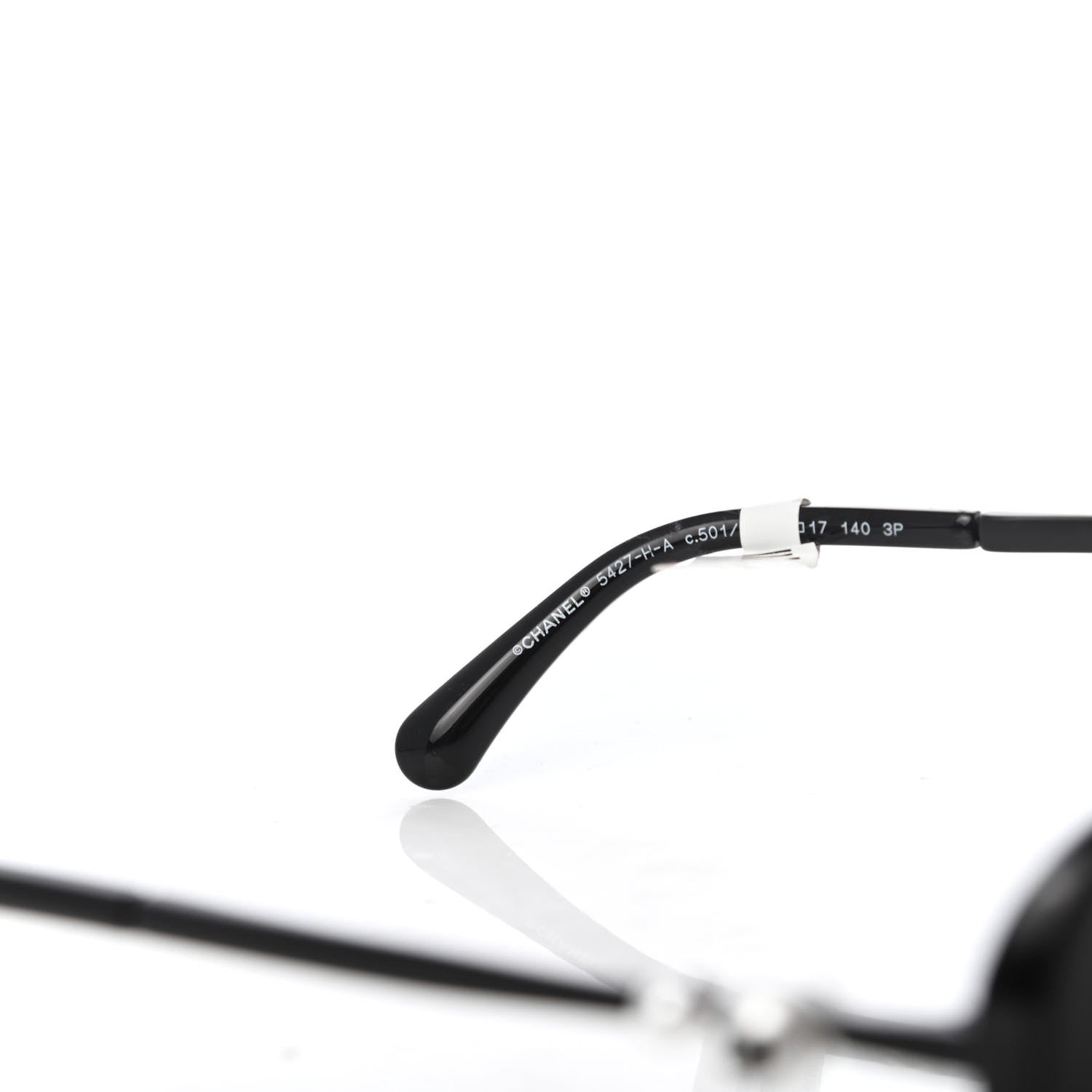 Chanel Pearl Square Polarized Sunglasses 5427-H-A Black 5 of 8