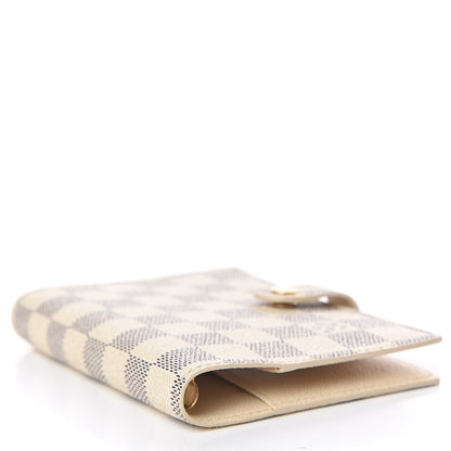 Louis Vuitton Damier Azur Small Ring Agenda Cover 4 of 6