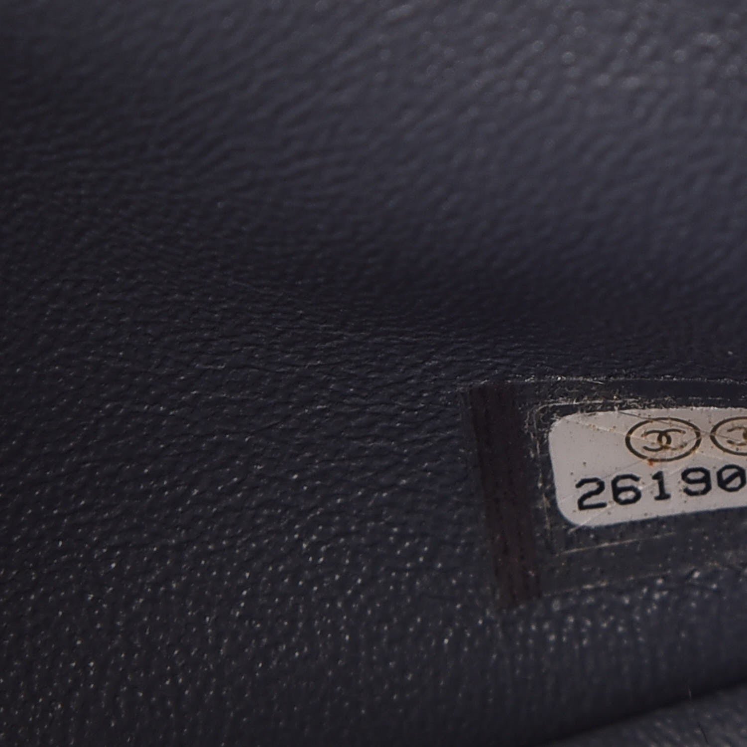 Chanel Caviar Quilted Mini Rectangular Flap Dark Grey 7 of 8