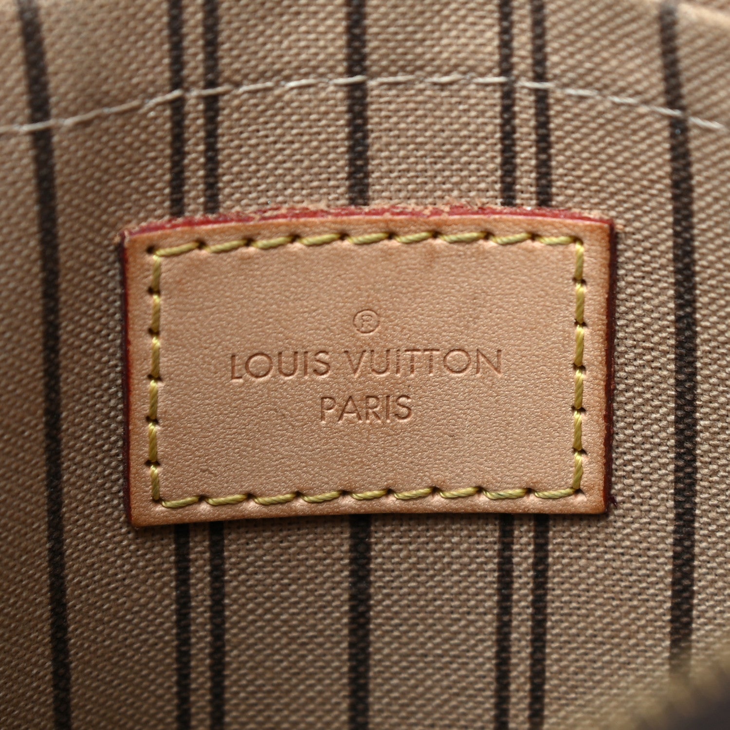 Louis Vuitton Monogram Neverfull MM GM Pochette 6 of 8