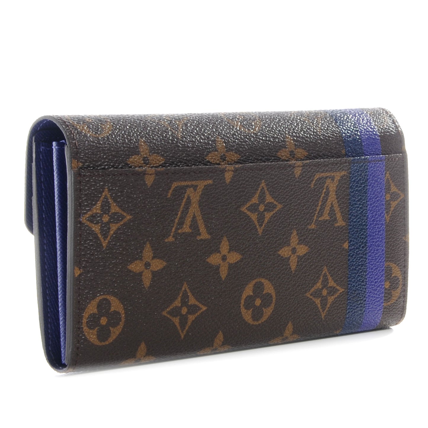 Monogram My LV Heritage Sarah Wallet NM Blue Marine Violet