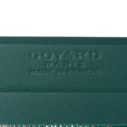 Goyard Goyardine Saint Sulpice Card Holder Green 6 of 7