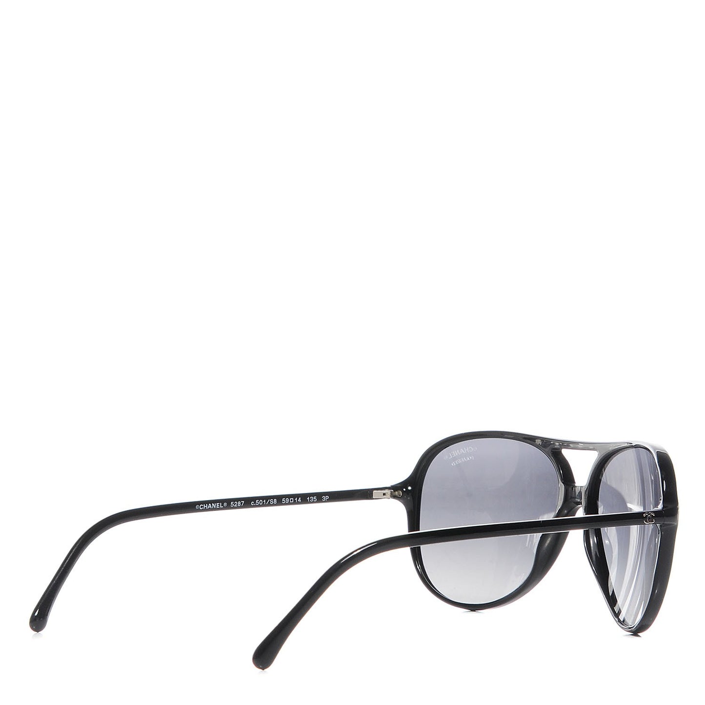 Polarized Aviator Sunglasses 5287 Black