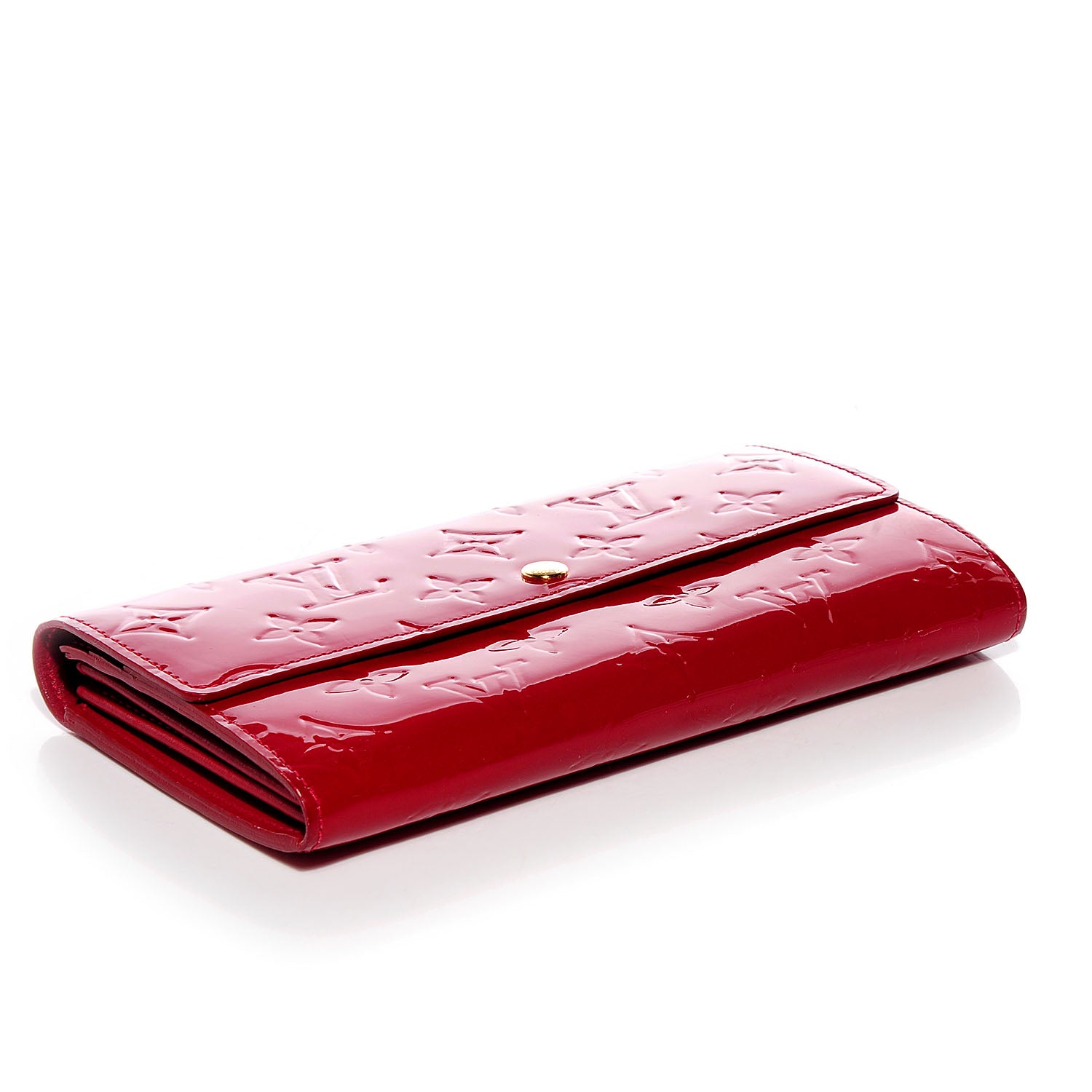 Louis Vuitton Vernis Sarah Wallet Pomme D'Amour 4 of 8