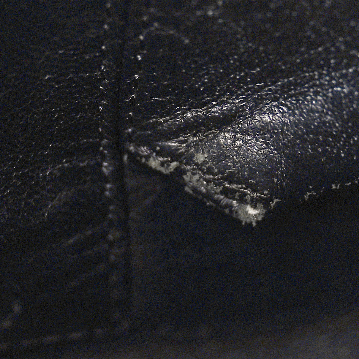 Chanel Metallic Aged Calfskin Quilted Large Reissue Camera Case Black 12 of 13