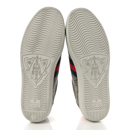 Gucci GG Supreme Monogram Womens Ace Low-Top Sneaker 38.5 Beige 6 of 10