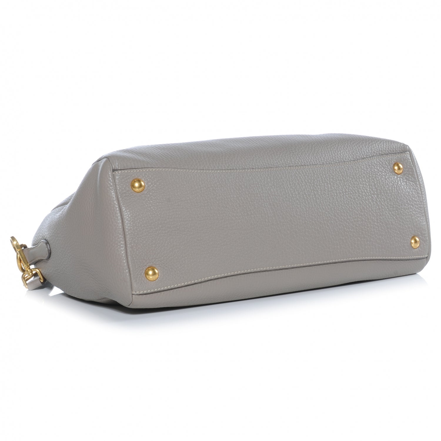 Prada Vitello Daino Shoulder Bag Argilla 4 of 7