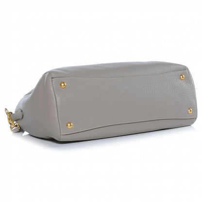 Prada Vitello Daino Shoulder Bag Argilla 4 of 7