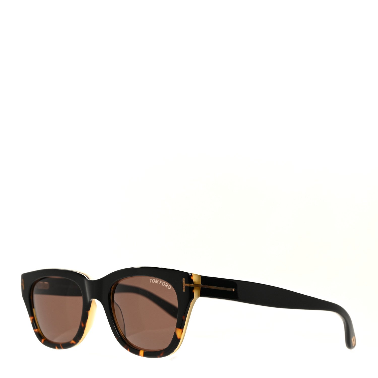 Tom Ford Snowdon Sunglasses TF237 Black Tortoise 1 of 7
