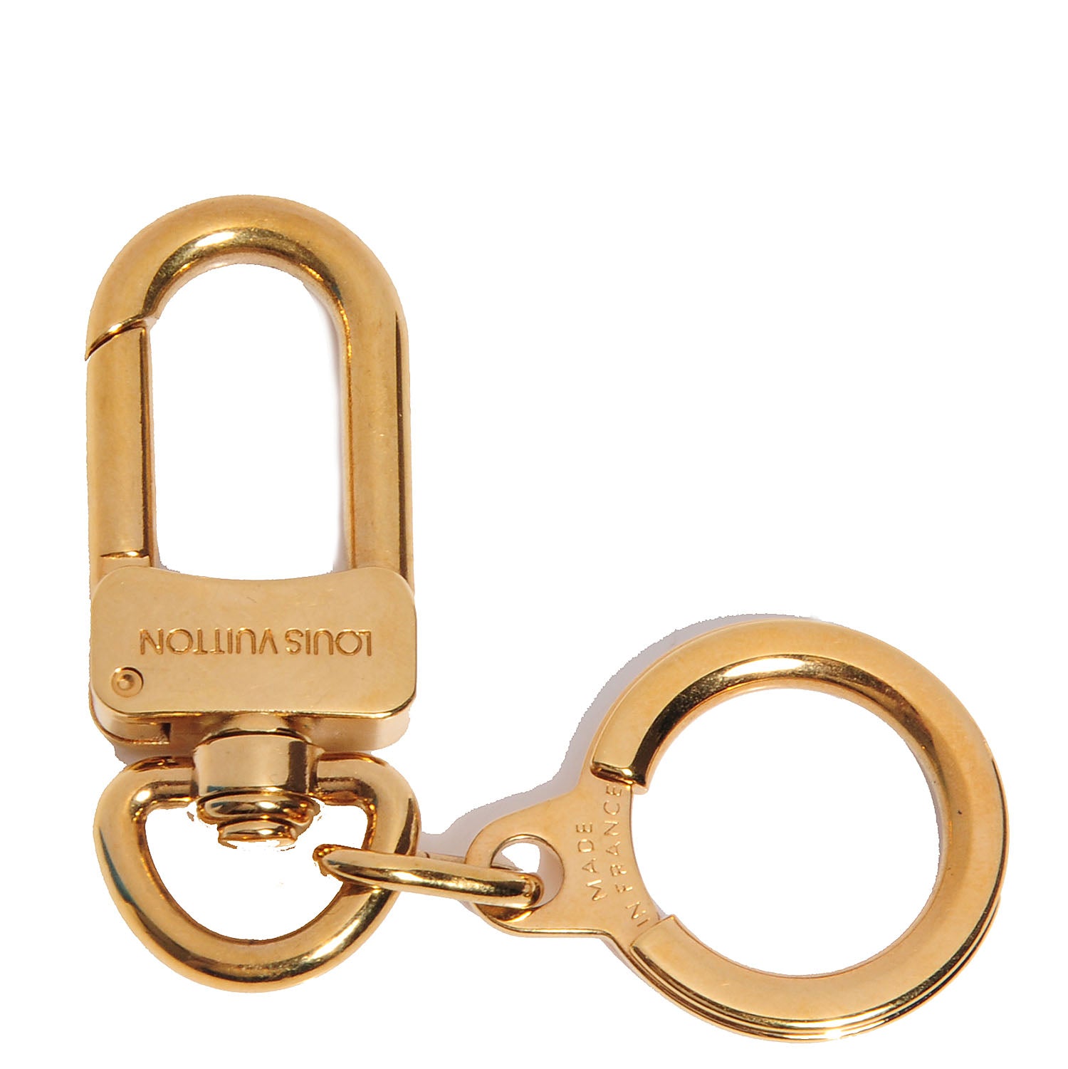 Louis Vuitton Pochette Extender Key Ring Gold 1 of 2