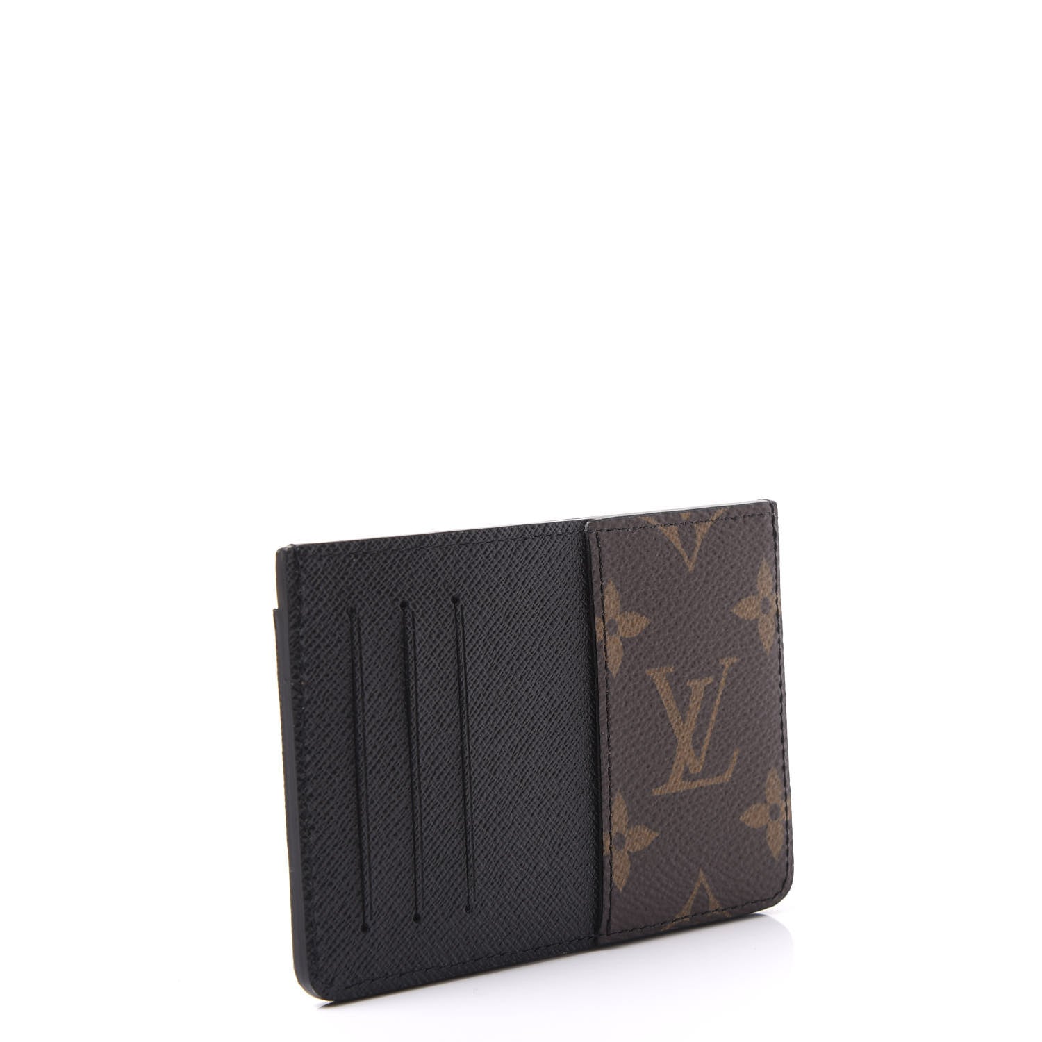 Louis Vuitton Monogram Macassar Neo Porte-Cartes Card Holder 2 of 9