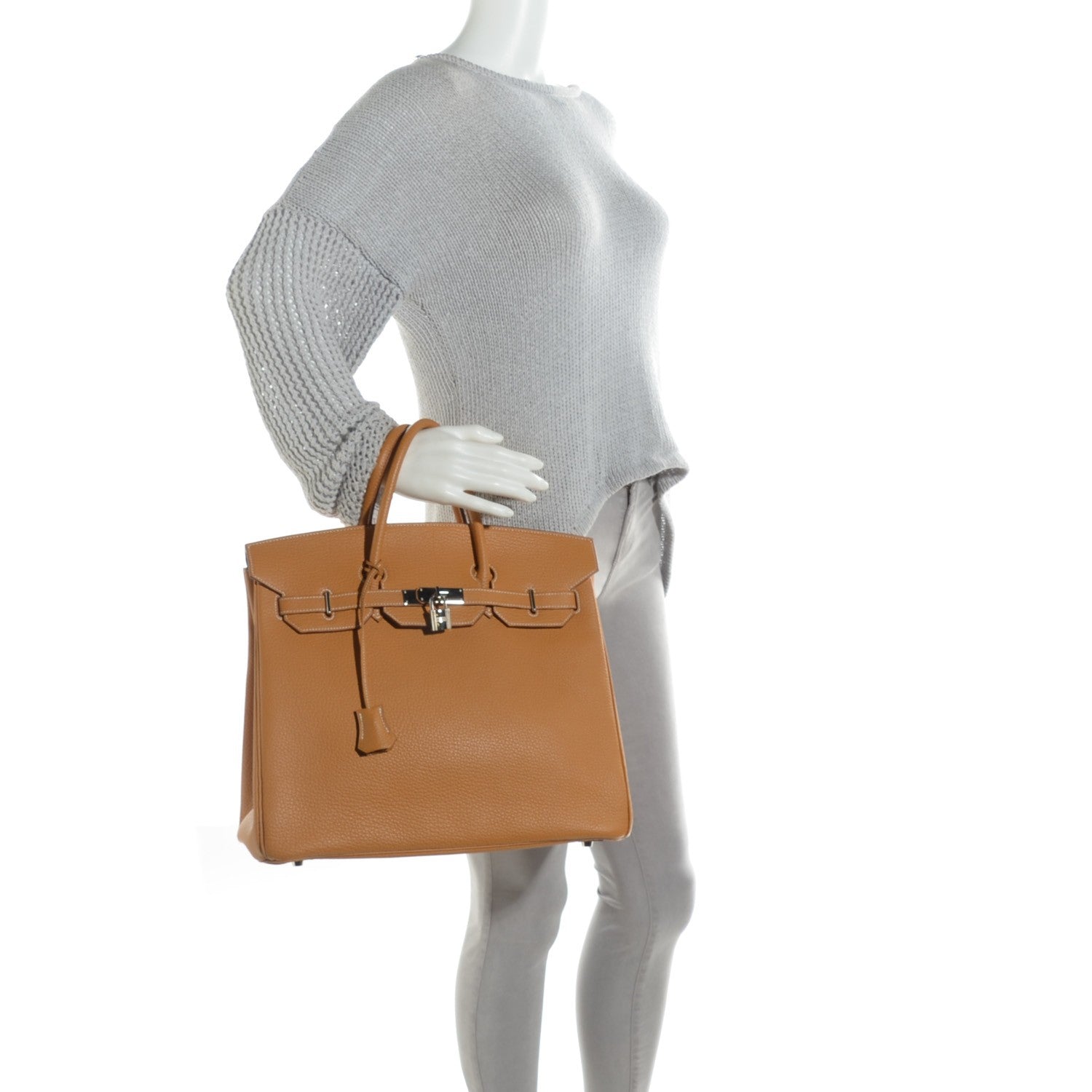 Hermes Togo HAC Birkin 32 Gold 2 of 20