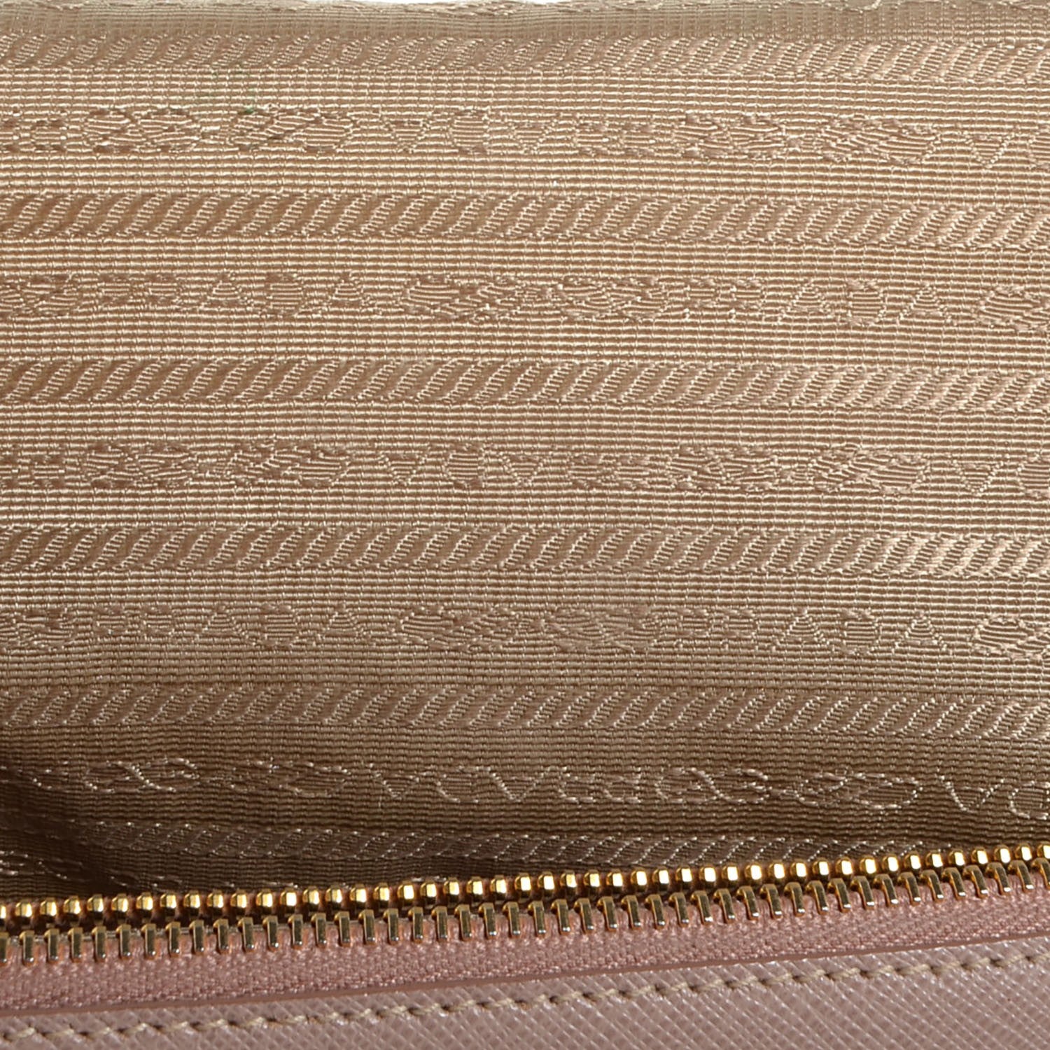 Prada Saffiano Lux Medium Double Zip Tote Cammeo 9 of 11