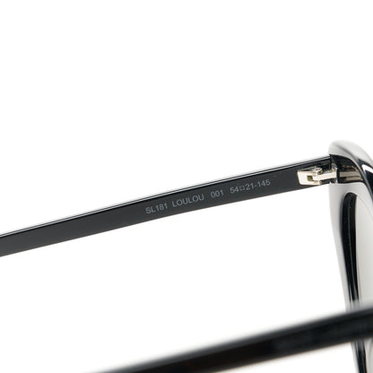 Saint Laurent Acetate Heart Frame Loulou SL181 Sunglasses Black 5 of 9