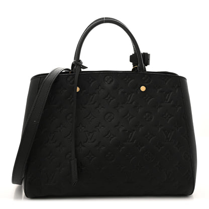 Louis Vuitton Empreinte Montaigne GM Black 1 of 13