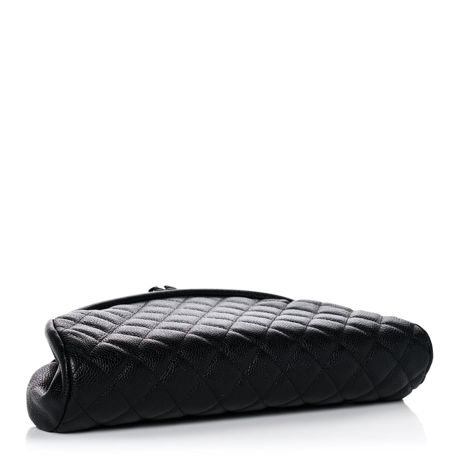 Chanel Caviar Quilted Timeless Clutch Black 4 of 10