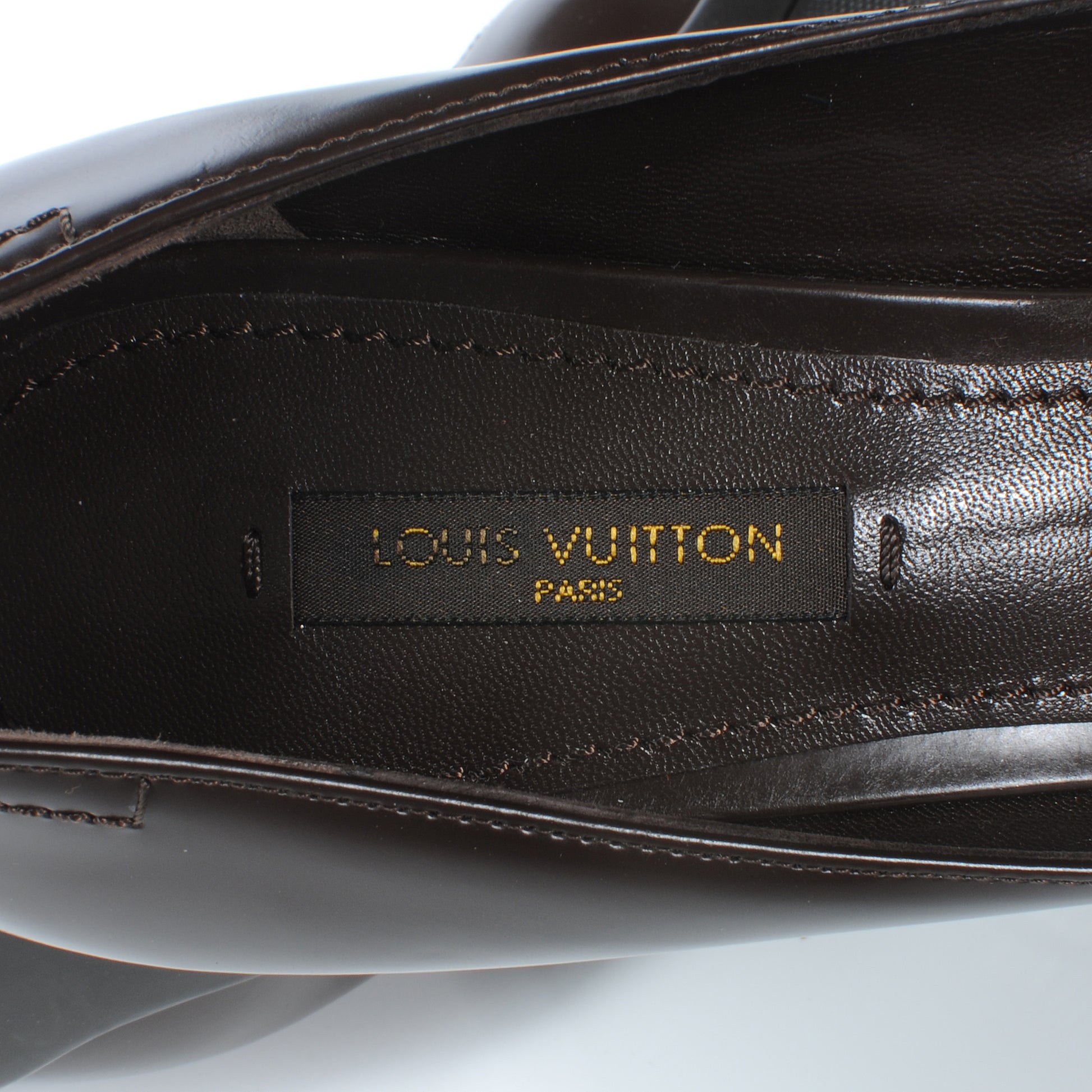 Louis Vuitton Candice Pumps 38 Moka 8 of 9