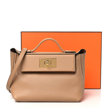 Hermes Evercolor Swift Verso 24/24 21 Chai Gold 11 of 11